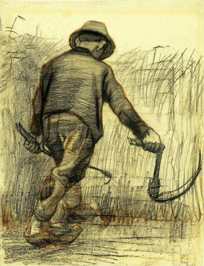  文森特·威廉·梵高  Vincent Willen Van Gogh —— 收割者 (7)